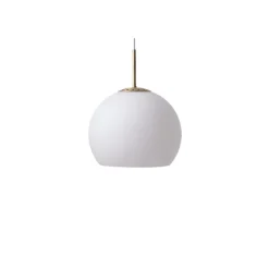 Ball Glass Pendel -Opal Ø25