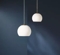 Ball Glass Pendel -Opal Ø25
