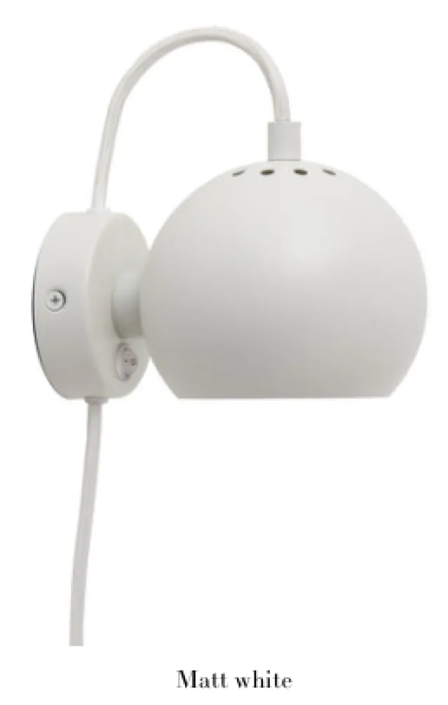 Ball Vegglampe
