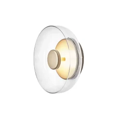 Blossi wall, gold/clear