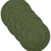 Bordbrikke -Circle, Grønn 4pk