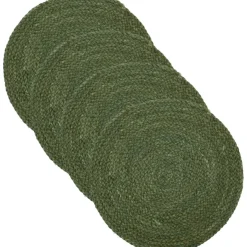 Bordbrikke -Circle, Grønn 4pk