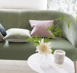 Cassia Cord – fløyelspute – Antique Jade
