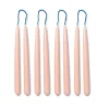 Dipped Candles, Blush – Set of 8