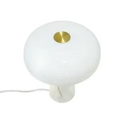 Glossy Mini Hvit -Bordlampe