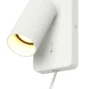 Grooves K1 vegglampe -Hvit