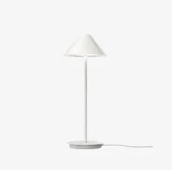 Keglen Bordlampe – Hvit – KAMPANJE