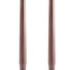 LED Kronelys 2pk, Brun 25cm