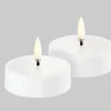 LED-telys Maxi oppladbare 2pk