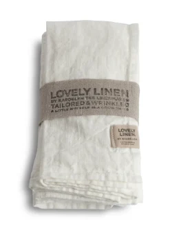 Linservietter, Lovely 4pk.