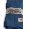 Linservietter, Lovely 4pk Denim Blue