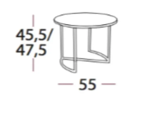 Ljå Coffee Table – Smoked Oak