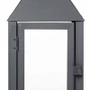 Lyslykt utendørs, Sort -Medium