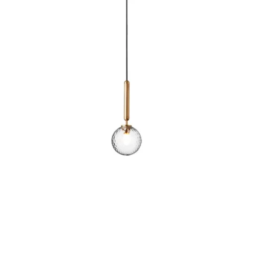 Miira 1, brass/optic clear