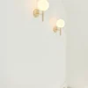 Miira wall, brass/opal