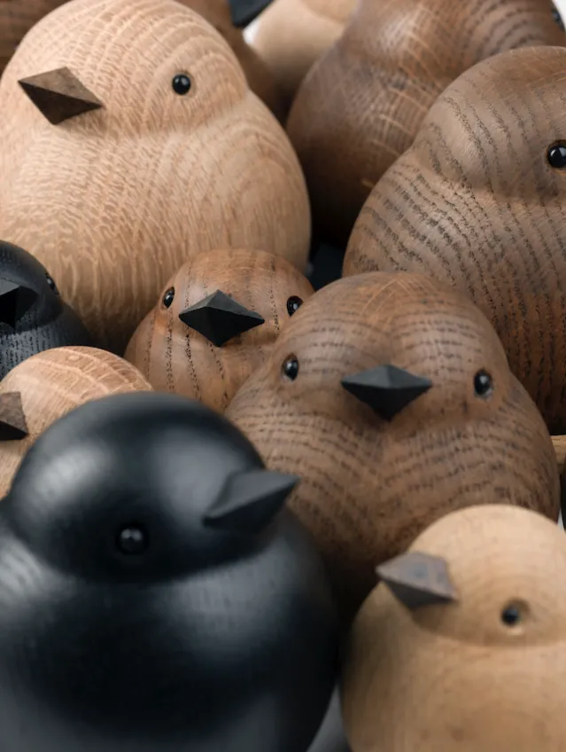 Mini Sparrow – black stained oak