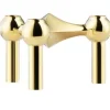Nagel Candle Holder – Brass