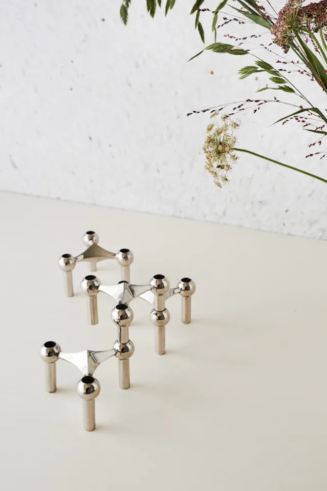 Nagel Candle Holder – Chrome