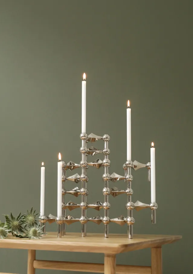 Nagel Candle Holder – Chrome