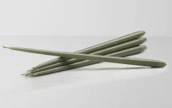 Nagel Candles, dusty green 6 pk