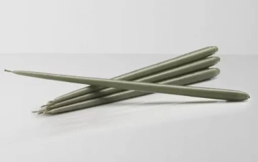 Nagel Candles, dusty green 6 pk
