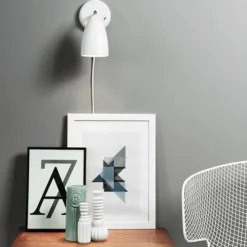 Nexus vegglampe – Hvit