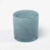 Nilla telysholder -Lysblå, 12cm