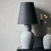 Orga Bordlampe med skjerm Grå
