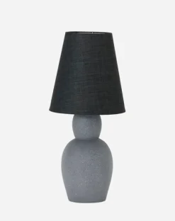 Orga Bordlampe med skjerm Grå