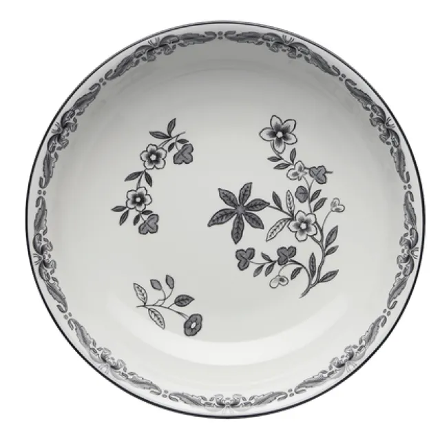 Ostindia Tallerken dyp Ø22- sort