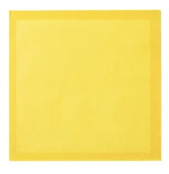 Papirservietter -Iittala Fire Yellow, 20pk