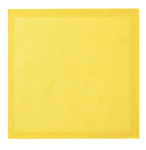 Papirservietter -Iittala Fire Yellow, 20pk