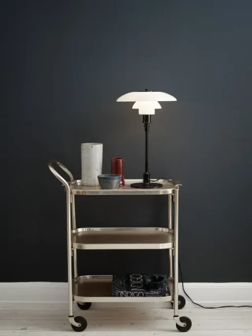 PH 3/2 Bordlampe Svart Metallisert