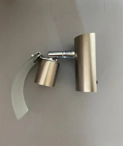 PRO Vegglampe – Krom