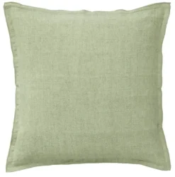 Putetrekk -Linen Laurel Green