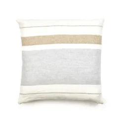 Putetrekk -The Belgian Pillow -Oyster Stripe 50×50