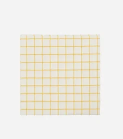 Servietter 40pk gule ruter