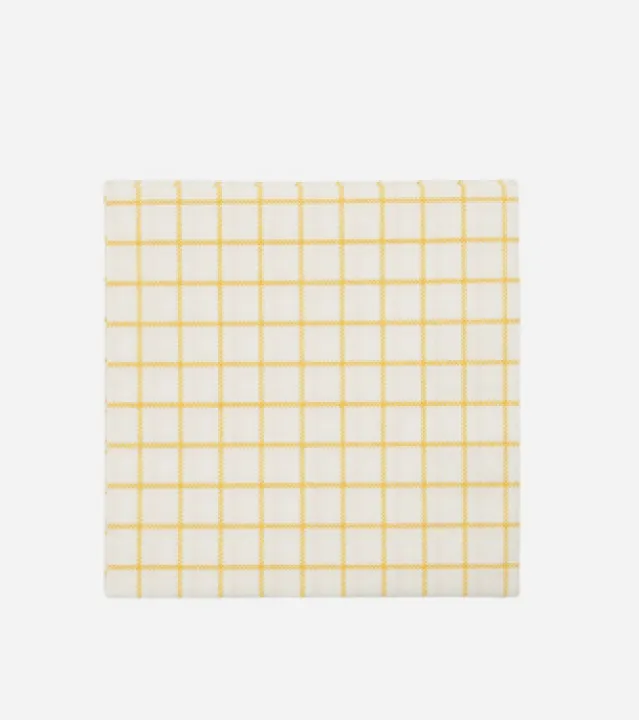 Servietter 40pk gule ruter