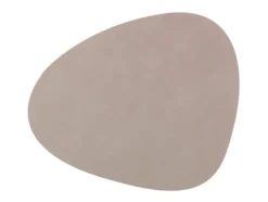 Table mat curve L Light Grey