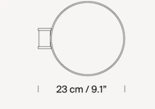 TMM Corto vegglampe