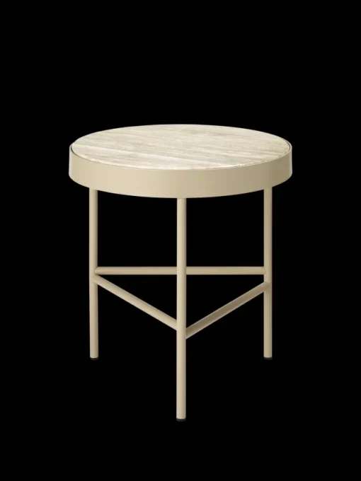 Travertine Table -M- Cashmere