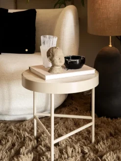 Travertine Table -M- Cashmere