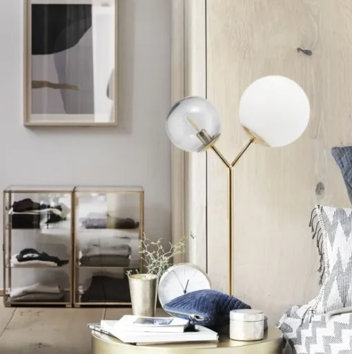 Twice Table – Brass