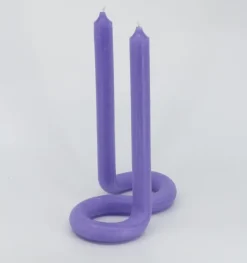 Twist lys, lavendel