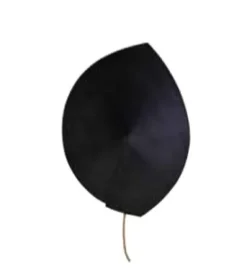 Vegglampe Leaf- Sort